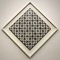 Composizione con griglia 3 - Composizione a losanga con linee grigie, Gemeentemuseum Den Haag
